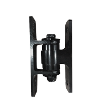 HEAVY DUTY BOLT-ON HINGE - SEALED BEARING - ALUM - BLACK